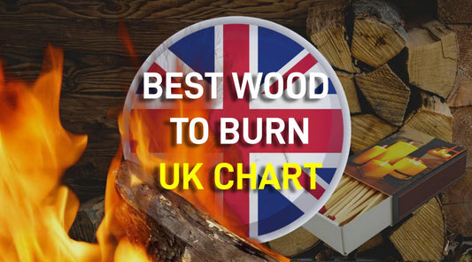 Best Firewood to Burn UK Chart | BTUs, Seasoning Time, Heat Output, Burn Time