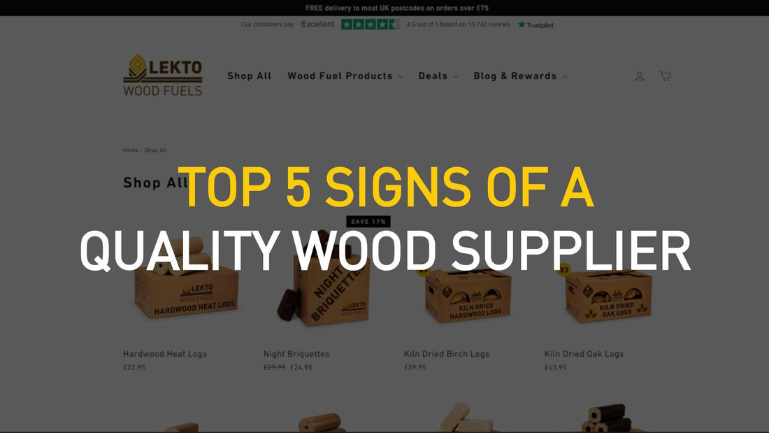 The Top 5 Signs of a Quality Firewood Log Supplier