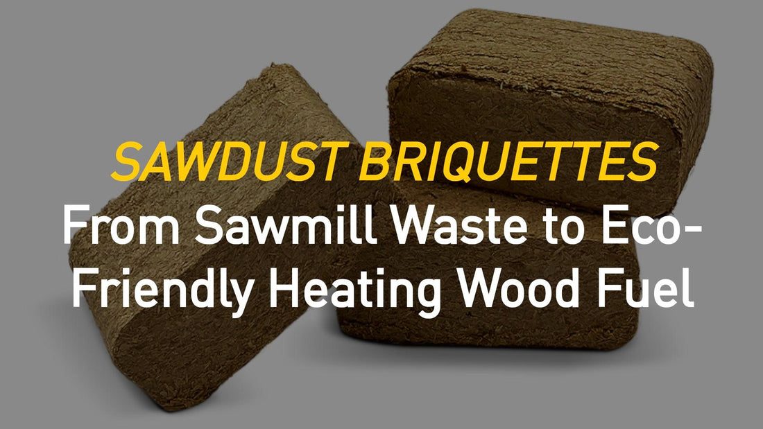 Sawdust Briquettes Are Saving the Planet: See Their Journey From Recycled Wood to Fuel