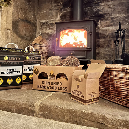 Night Briquettes in Paper Bags